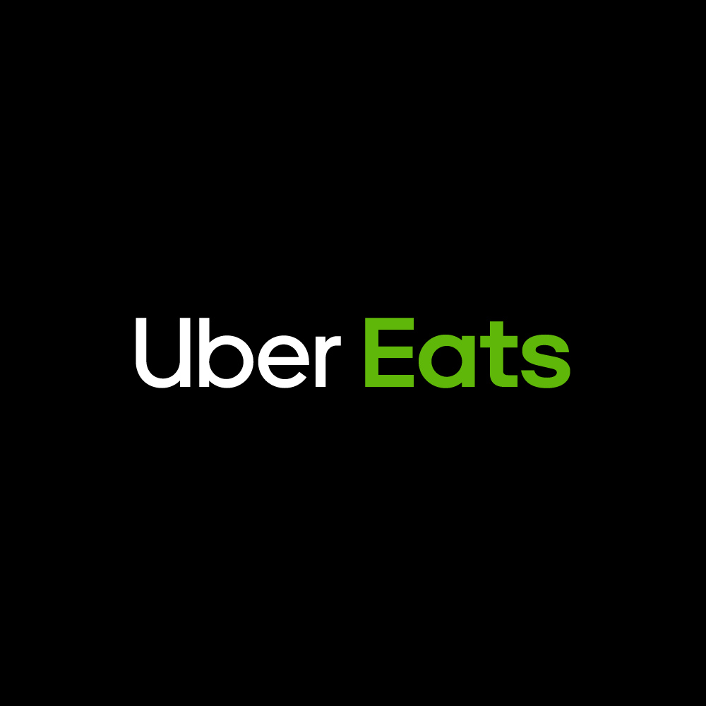Uber Eats logo.